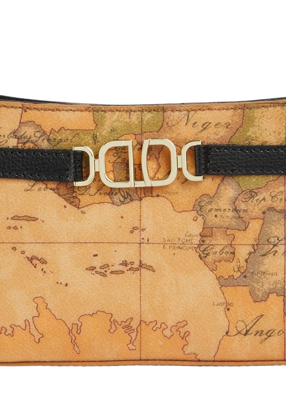 Pochette 3D Geo pochette con tracolla PN70 Nero