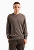 Armani Exchange Maglione Girocollo 6DZM1F Brown Mel