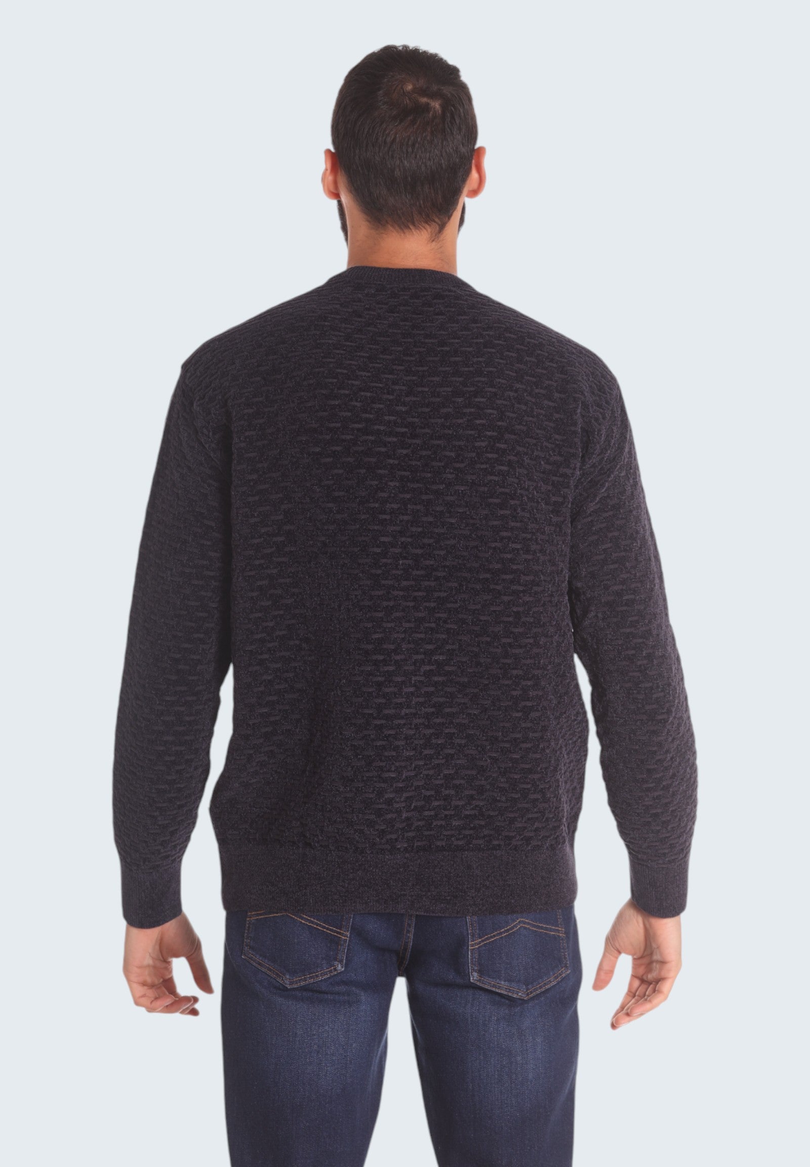 Maglione Girocollo 6DZM1P Navy