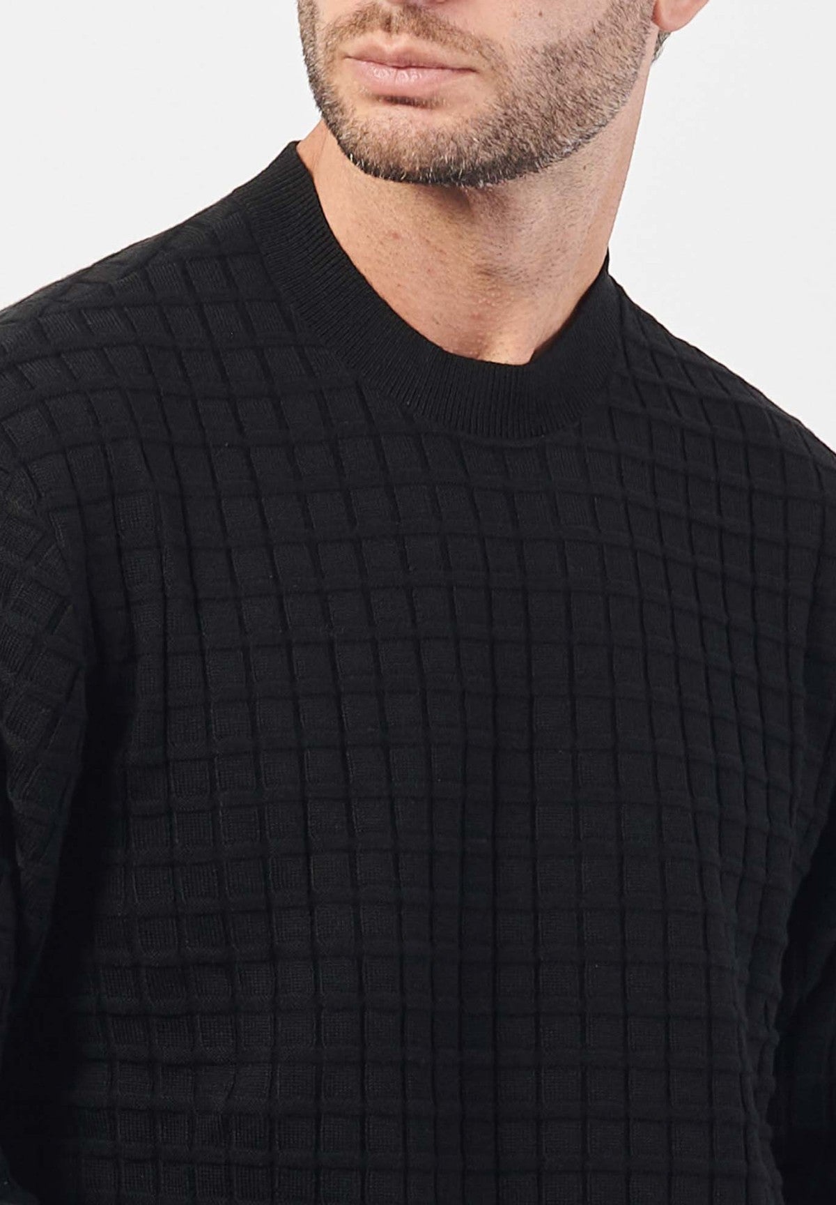 Maglione Girocollo 6DZM6F Black