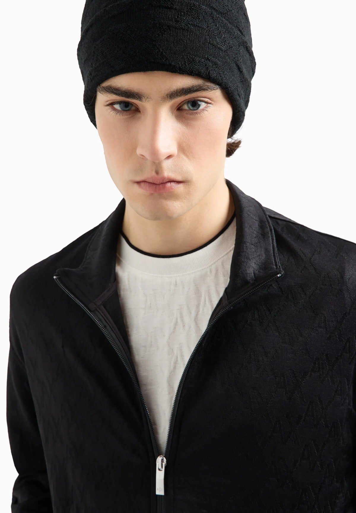 Giubbotto Recycled Hooded Puff K10k113908 Ck Black