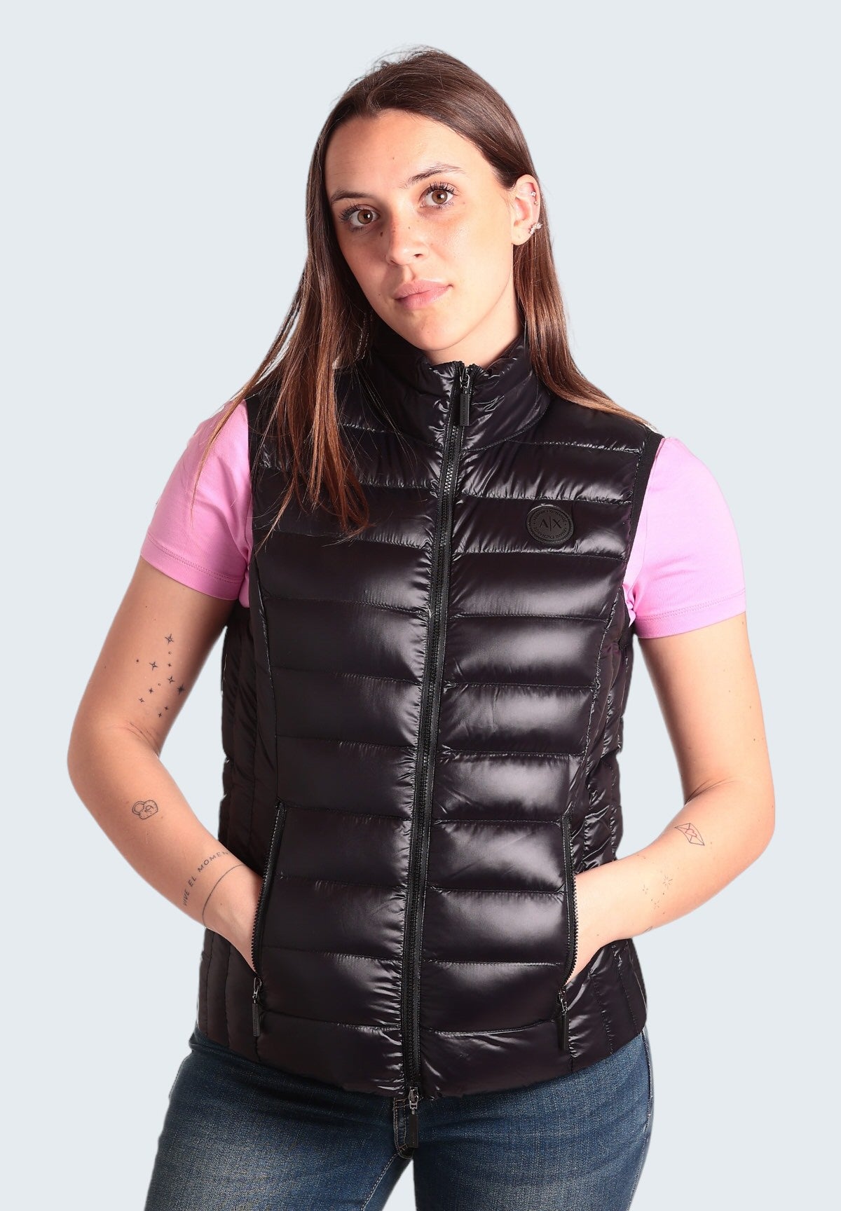 Smanicato Gilet 8NYQ01 Black