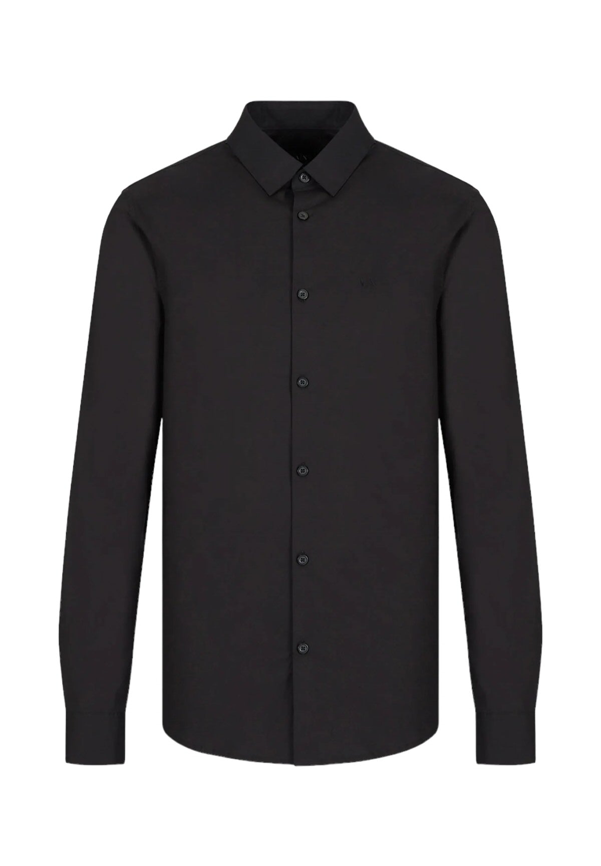 Camicia a Maniche Lunghe 8NZC31 Black