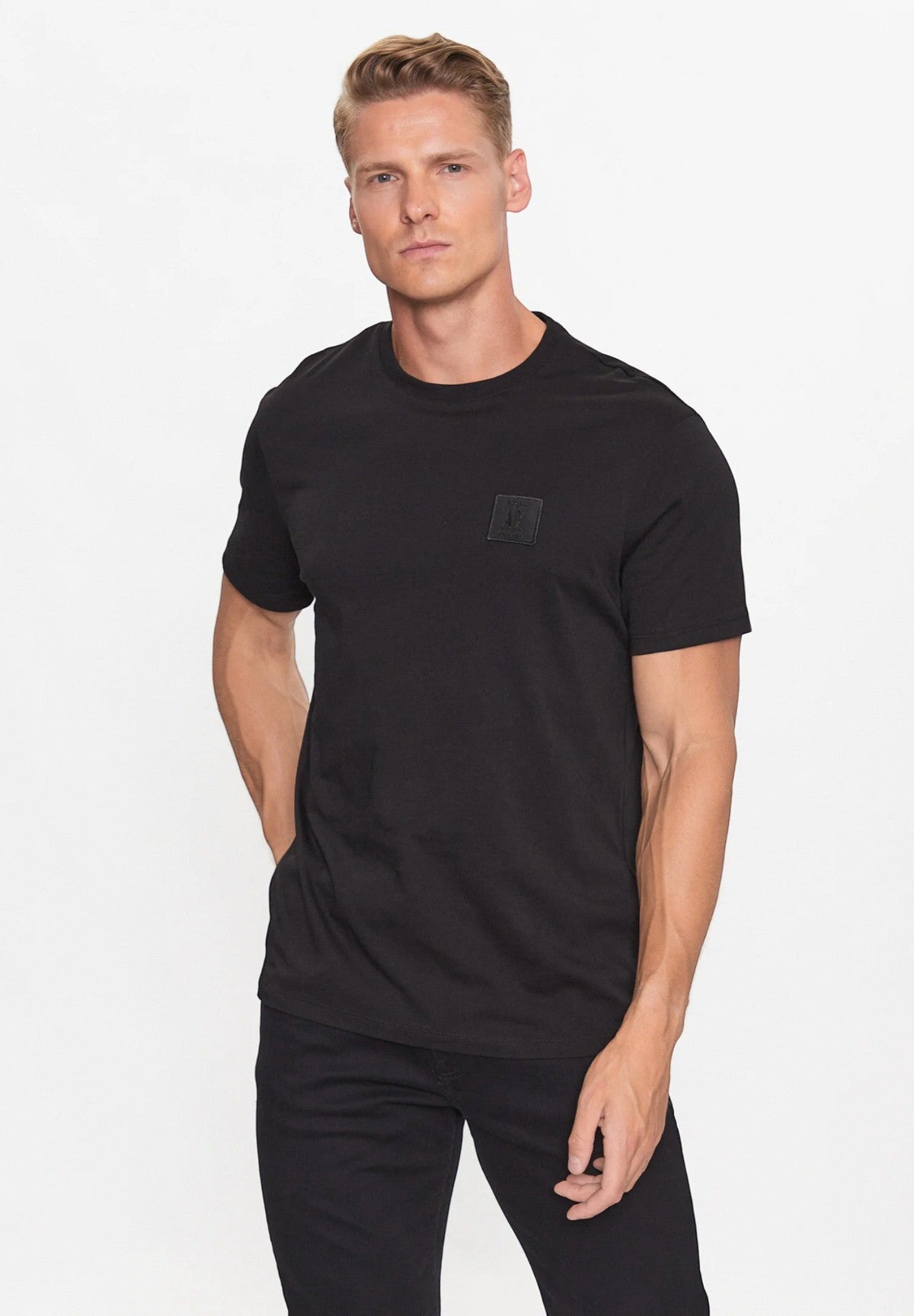 T-shirt con Stampa 8NZTPR Black, Black