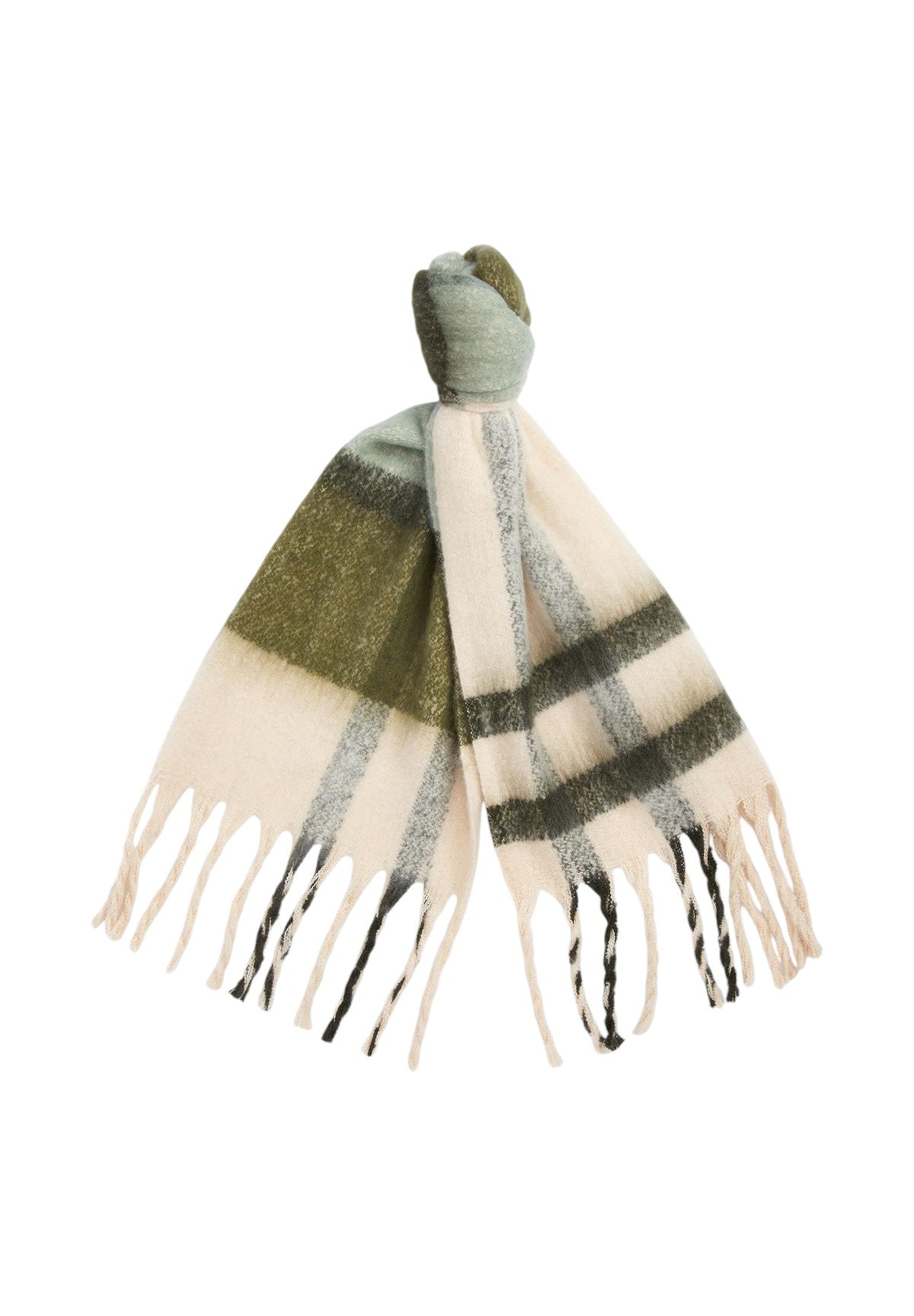 Sciarpa Isla Tartan Boucle Scarf LSC0293 Soft Mint