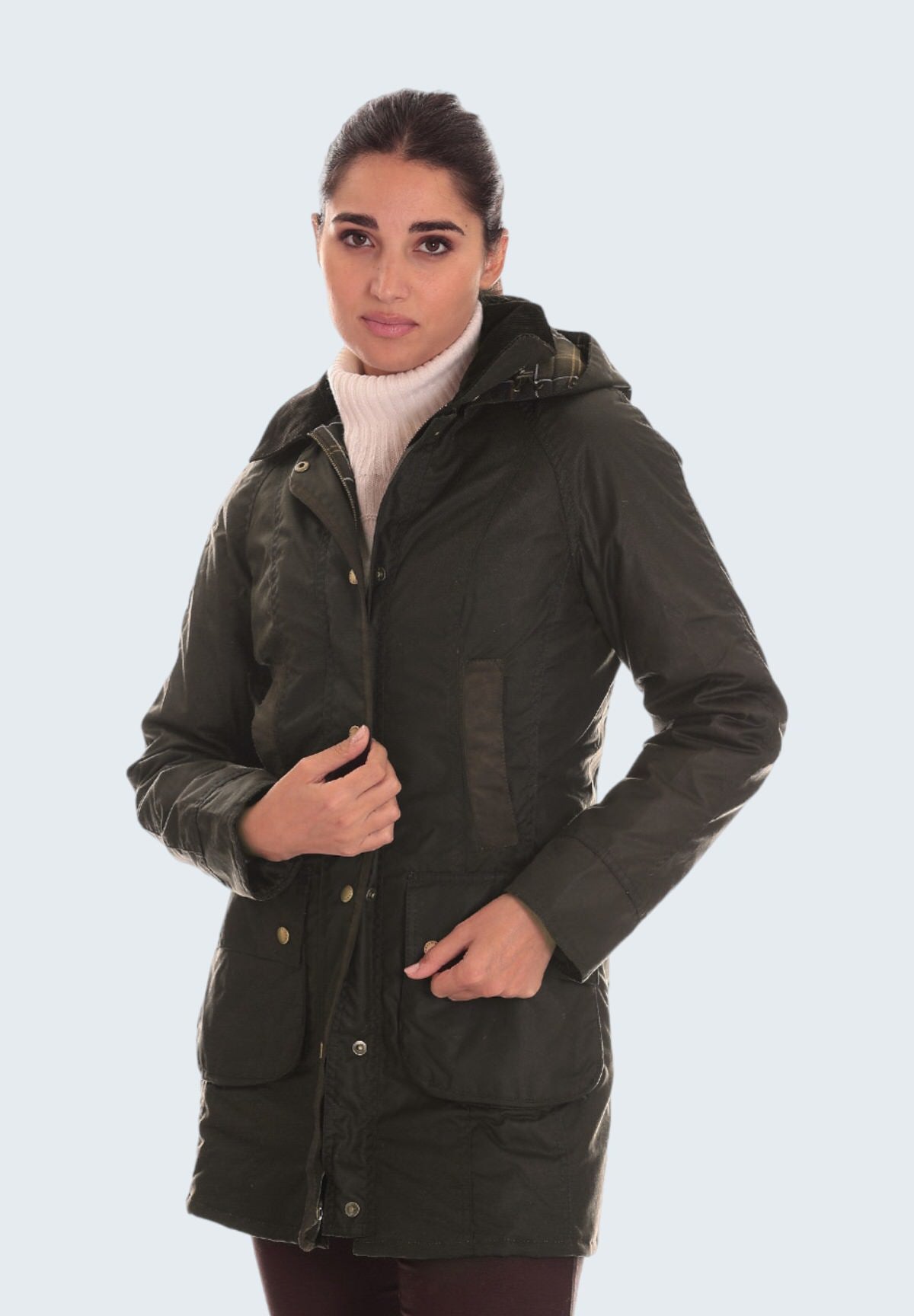 Giubbotto Bower Wax Jacket LWX0534 Olive, classic