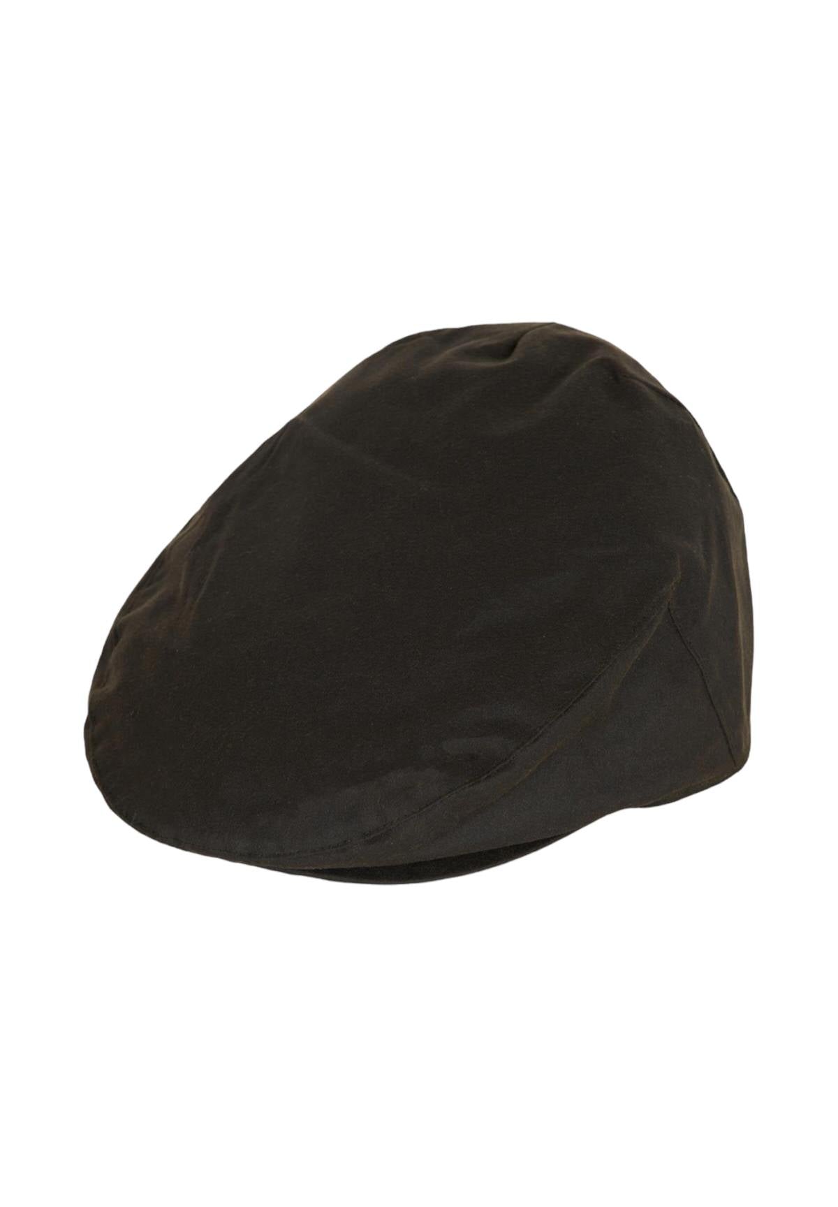 Cappello Wax Flat Cap MHA0003 Olive