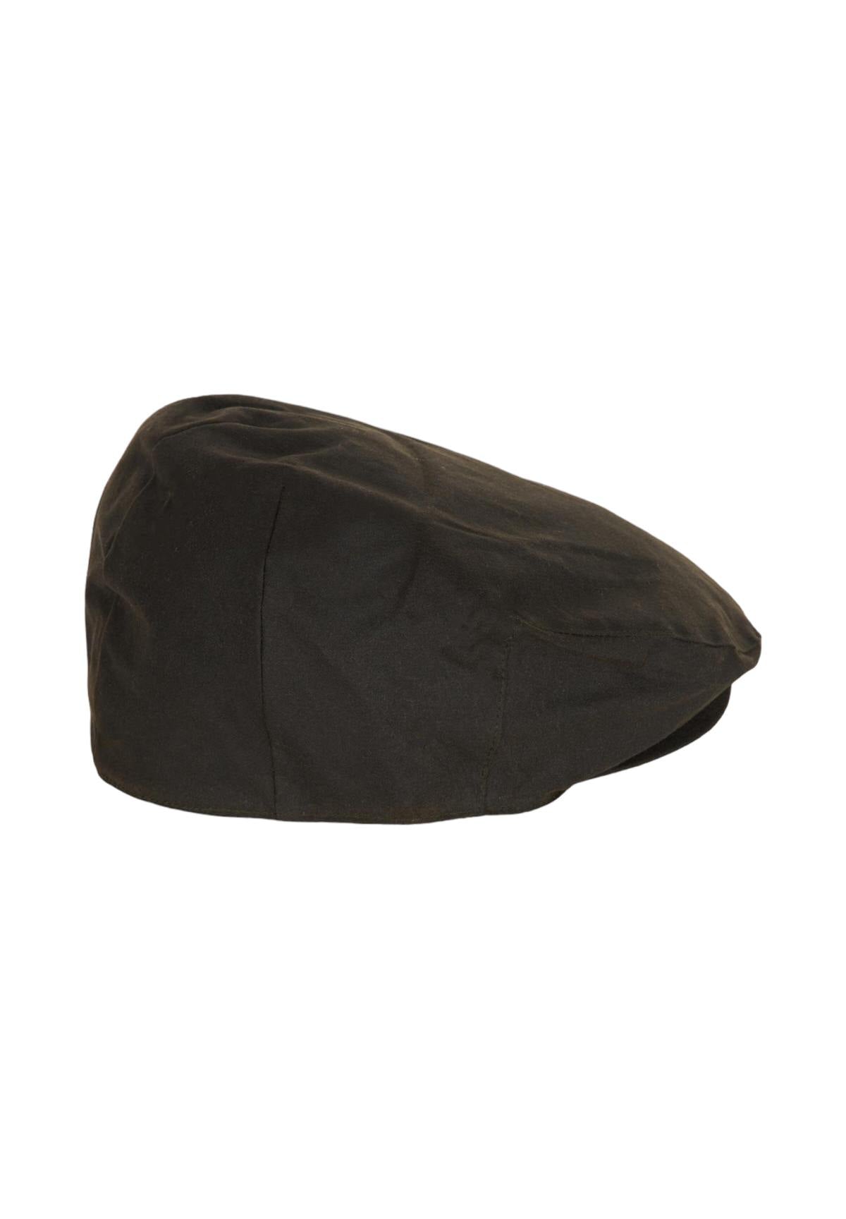 Cappello Wax Flat Cap MHA0003 Olive