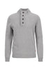 Barbour Maglione Collo Alto Essential Patch Half Zip Mkn0585 Stone