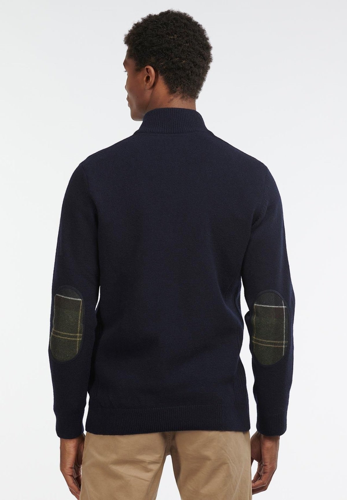 Maglione Collo Alto Holden Half Zip Mkn0837 Navy