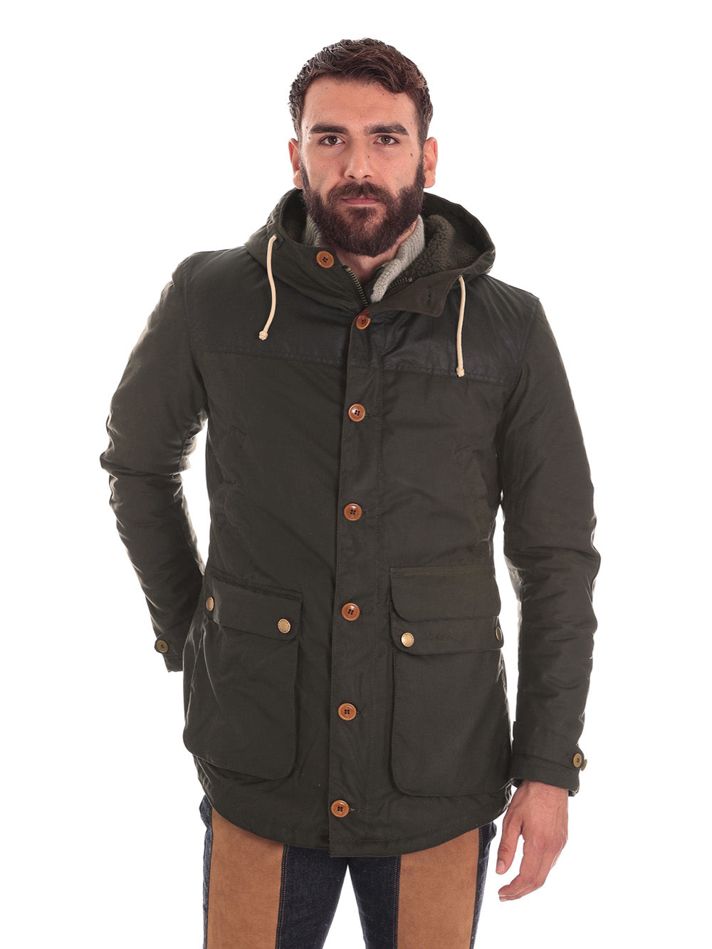 Giubbotto Game Parka Wax MWX0698 Olive