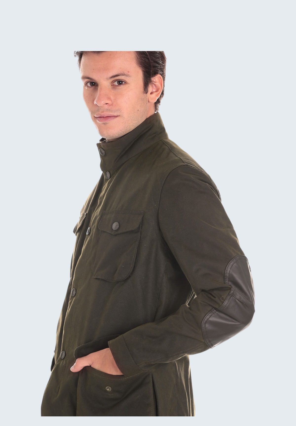 Giubbotto Ogston Wax Jacket MWX0700 Olive