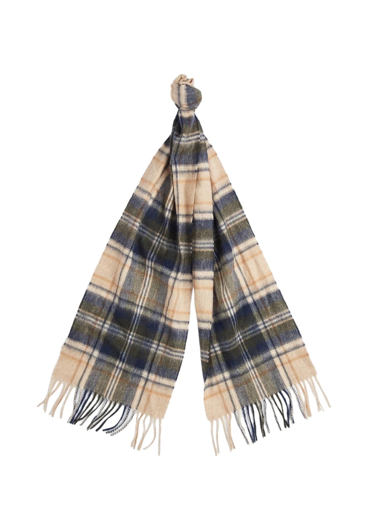 Sciarpa New Check Tartan Scarf USC0137 Sand Beige Plaid