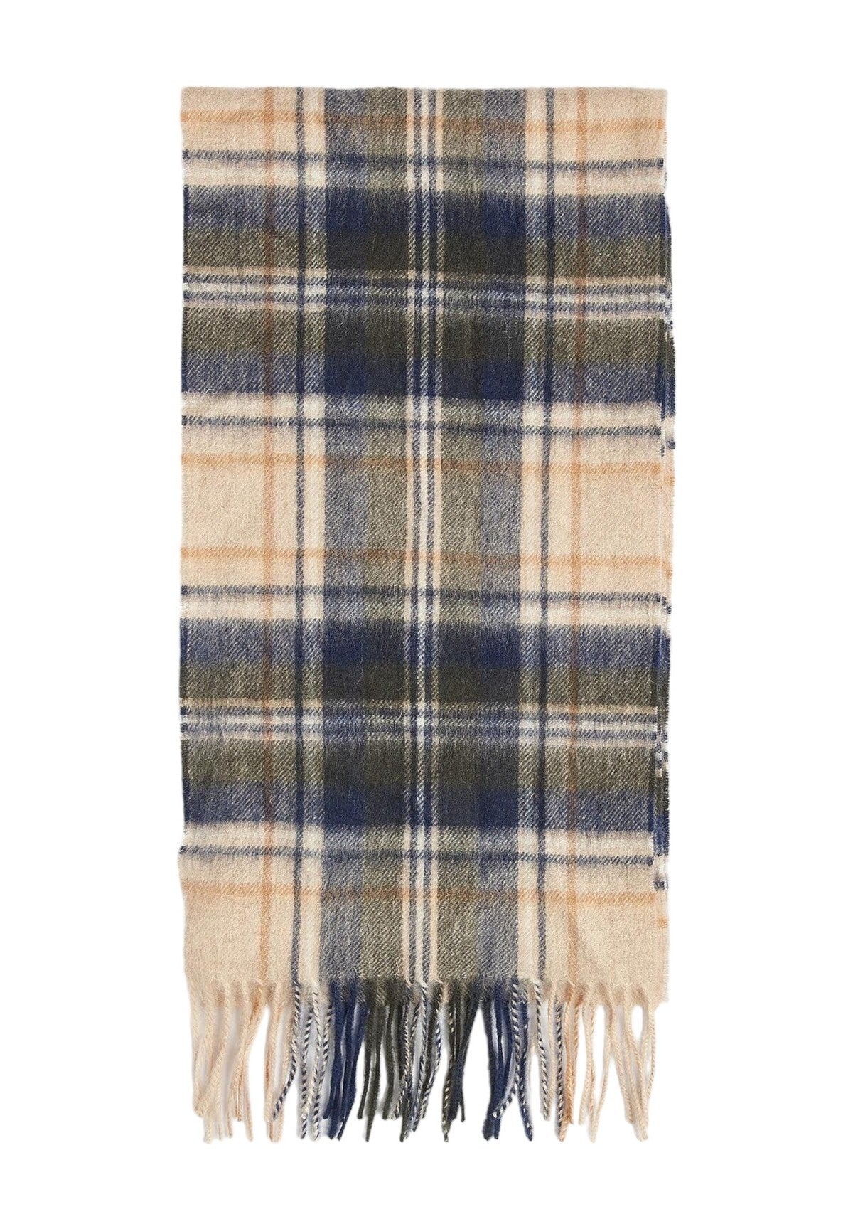 Sciarpa New Check Tartan Scarf USC0137 Sand Beige Plaid