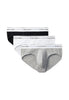 Calvin Klein Intimo Hip Brief 3Pk 000NB3962A Black, White, Gray