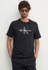 Calvin Klein Jeans T-Shirt Con Stampa Ss Hero Monogram Tee 00040em286 Black