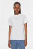 Calvin Klein Jeans T-Shirt A Maniche Corte Institutional Straig J20j221065 Bright White