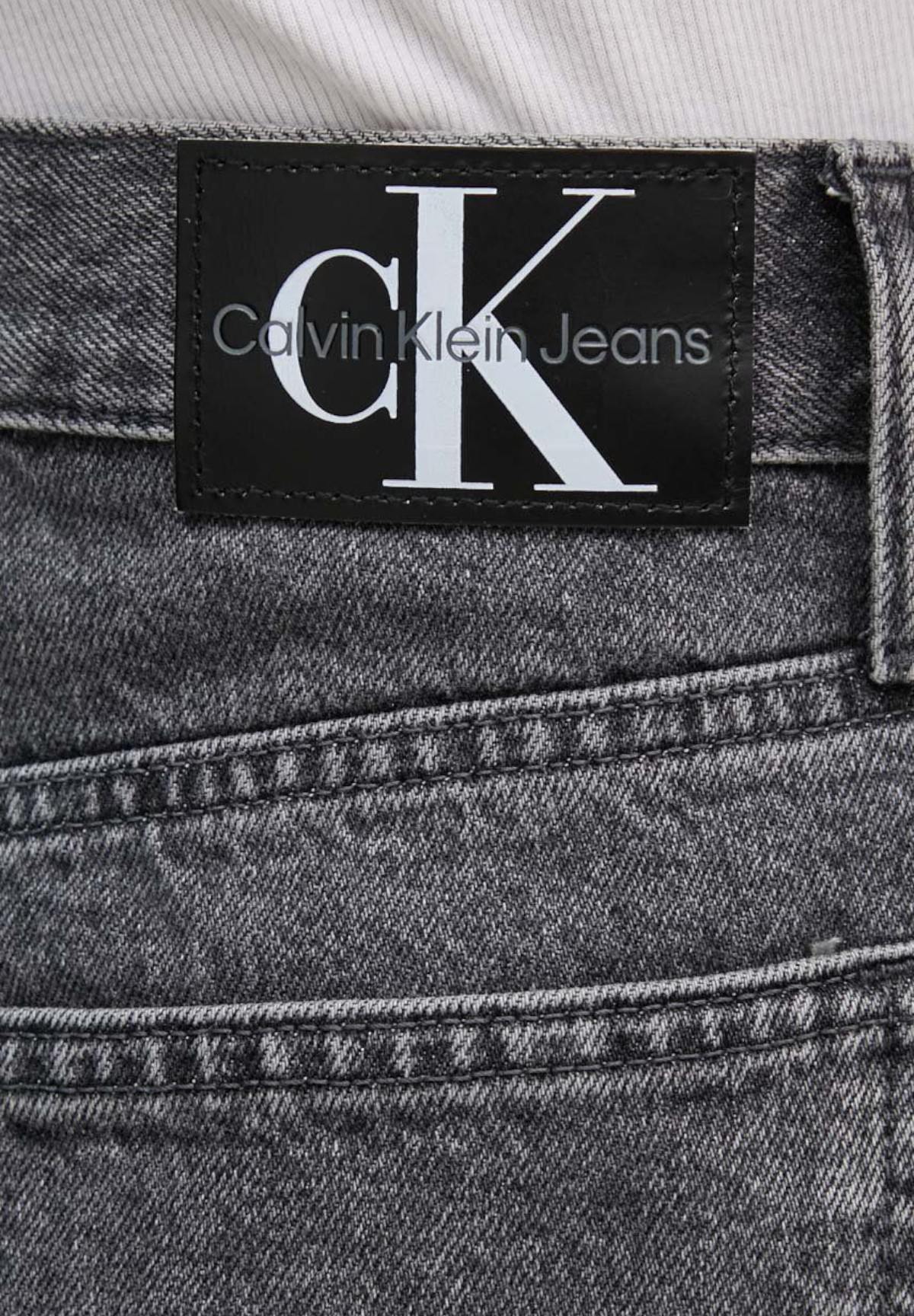 Jeans High Rise Straight J20J223657 Denim Grey