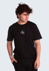 Calvin Klein Jeans T-shirt a Maniche Corte Monologo Tee J30J325649 Ebony