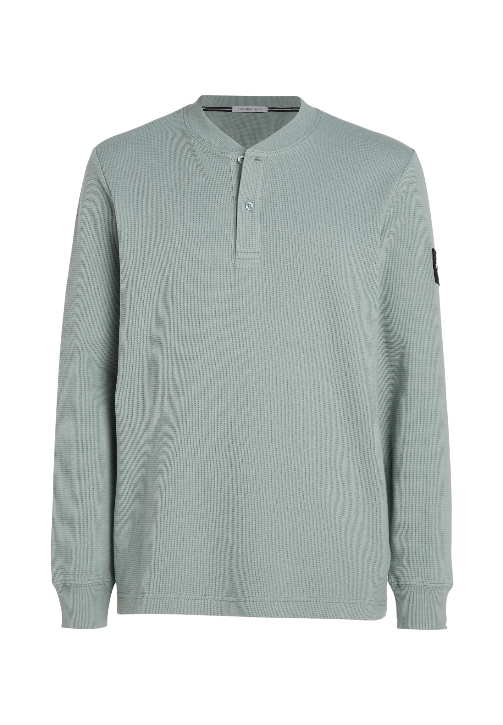 Calvin Klein Jeans T-Shirt A Maniche Lunghe J30j326316 Slate Gray