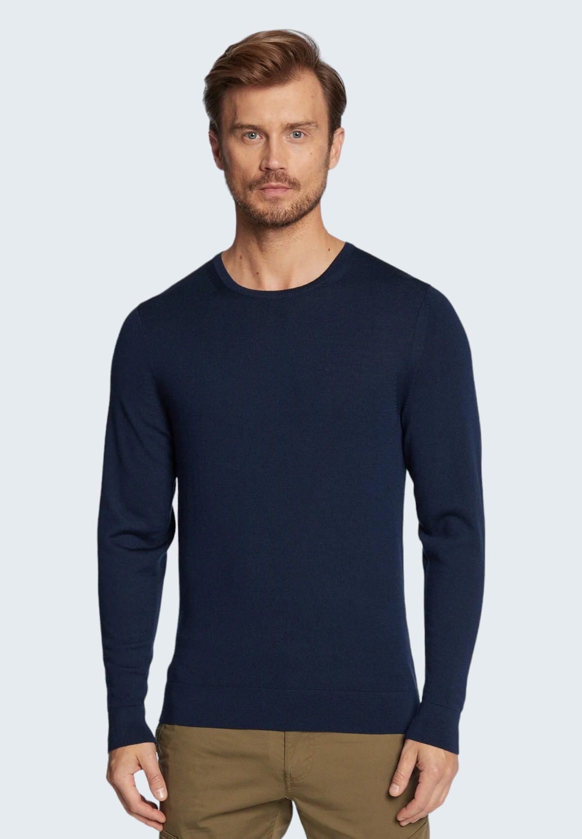 Maglione Girocollo Merino Rws Crew Neck K10K109474 Ink