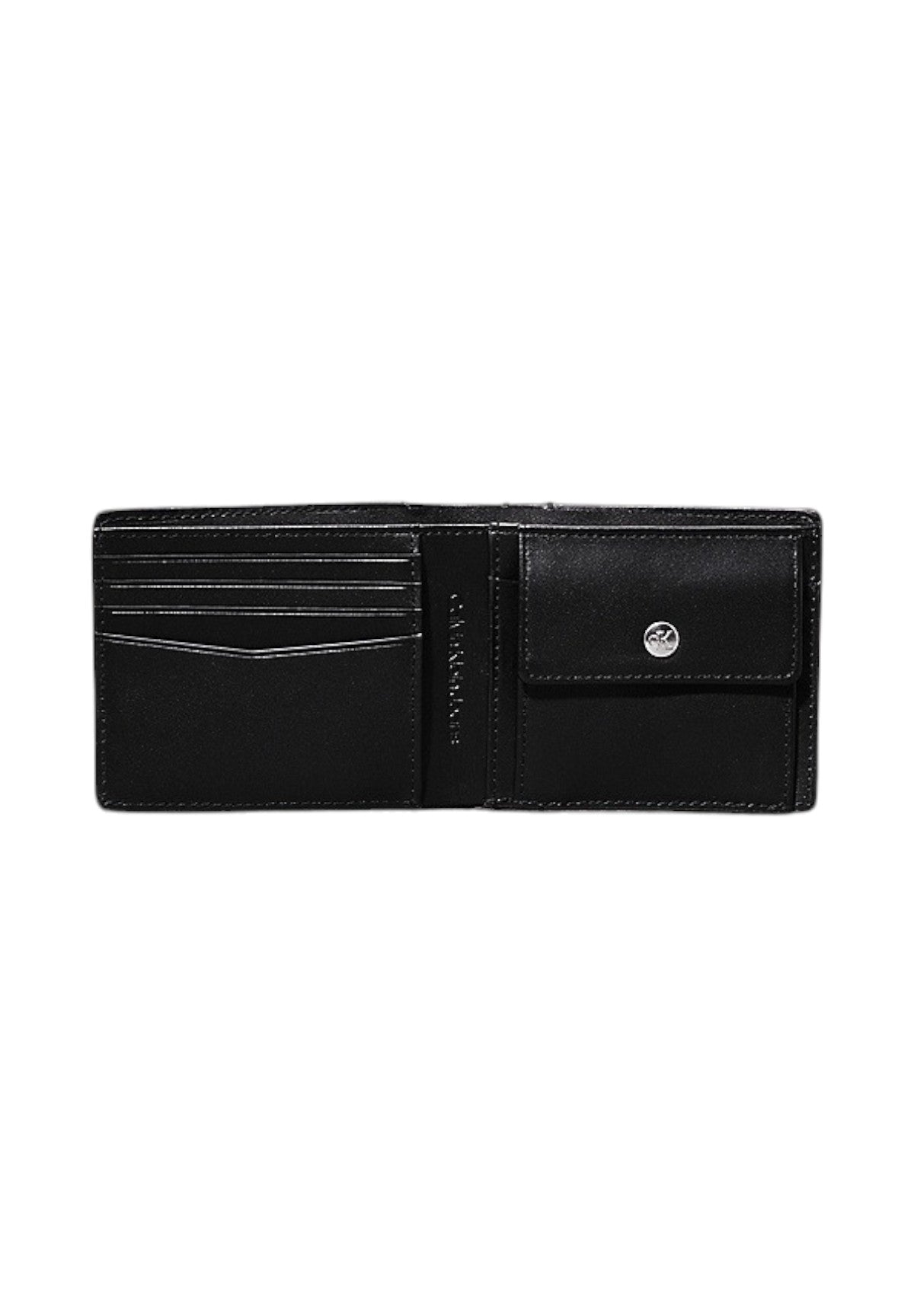 Portafoglio Jeans Hardware Bifold W/Coin K50K512053 CK Black