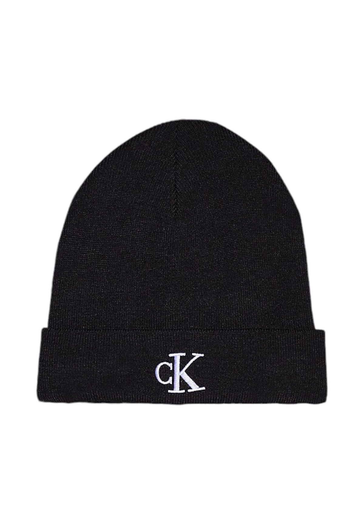 Cappello Monogram Embro Beanie K50K512145 CK Black