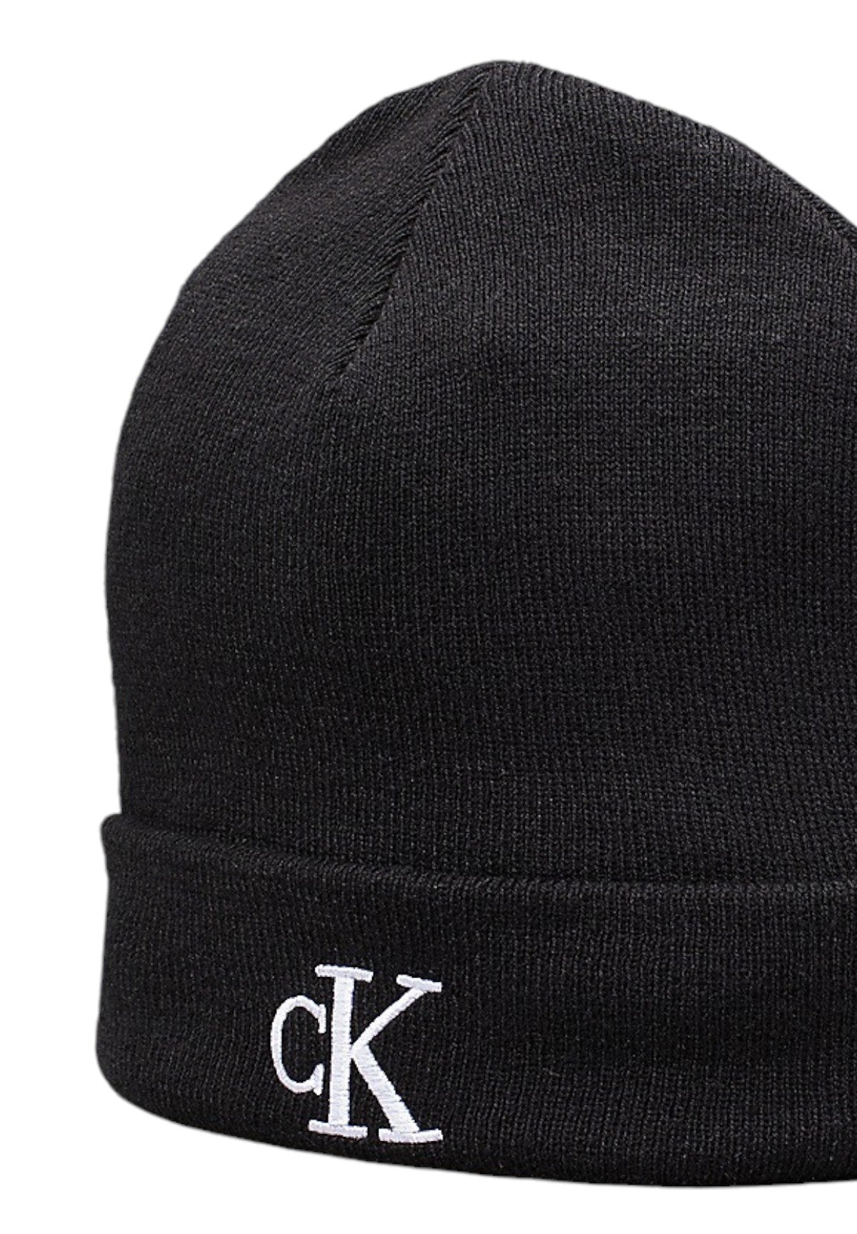 Cappello Monogram Embro Beanie K50K512145 CK Black