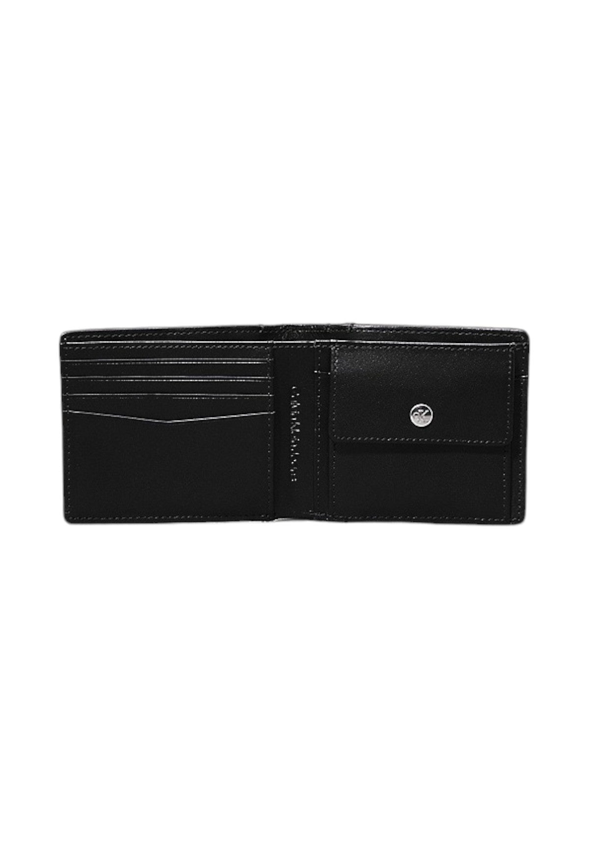 Portafoglio Logo Emboss Bifold W/Coin K50K512594 CK Black