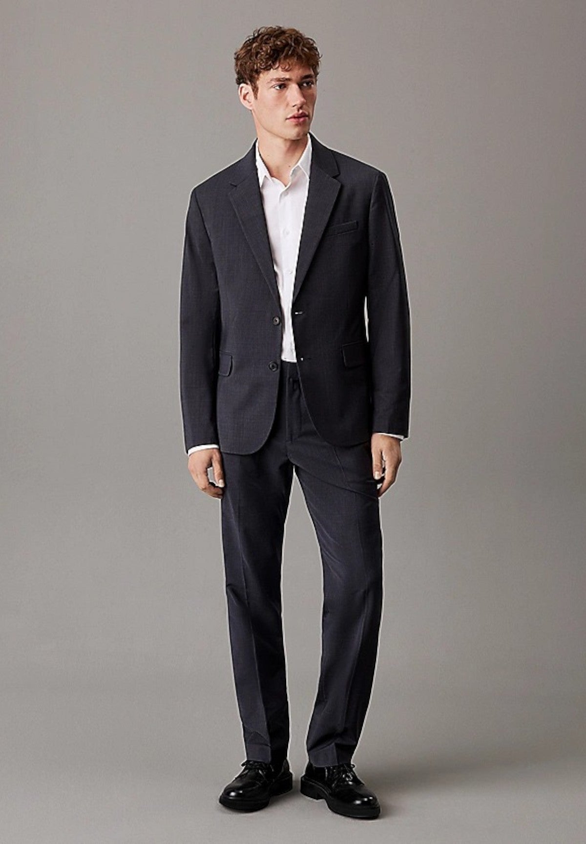 Giacca Refined Slim Blazer LV040EM591 Charcoal Heather