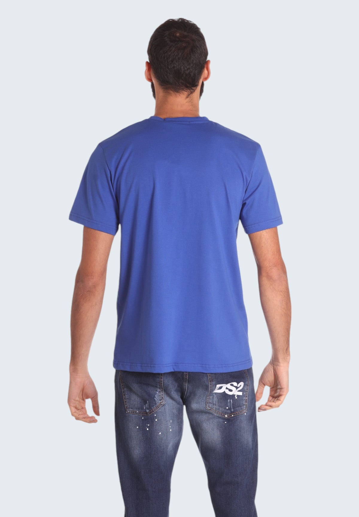 T-shirt con Stampa FW24213 Royal