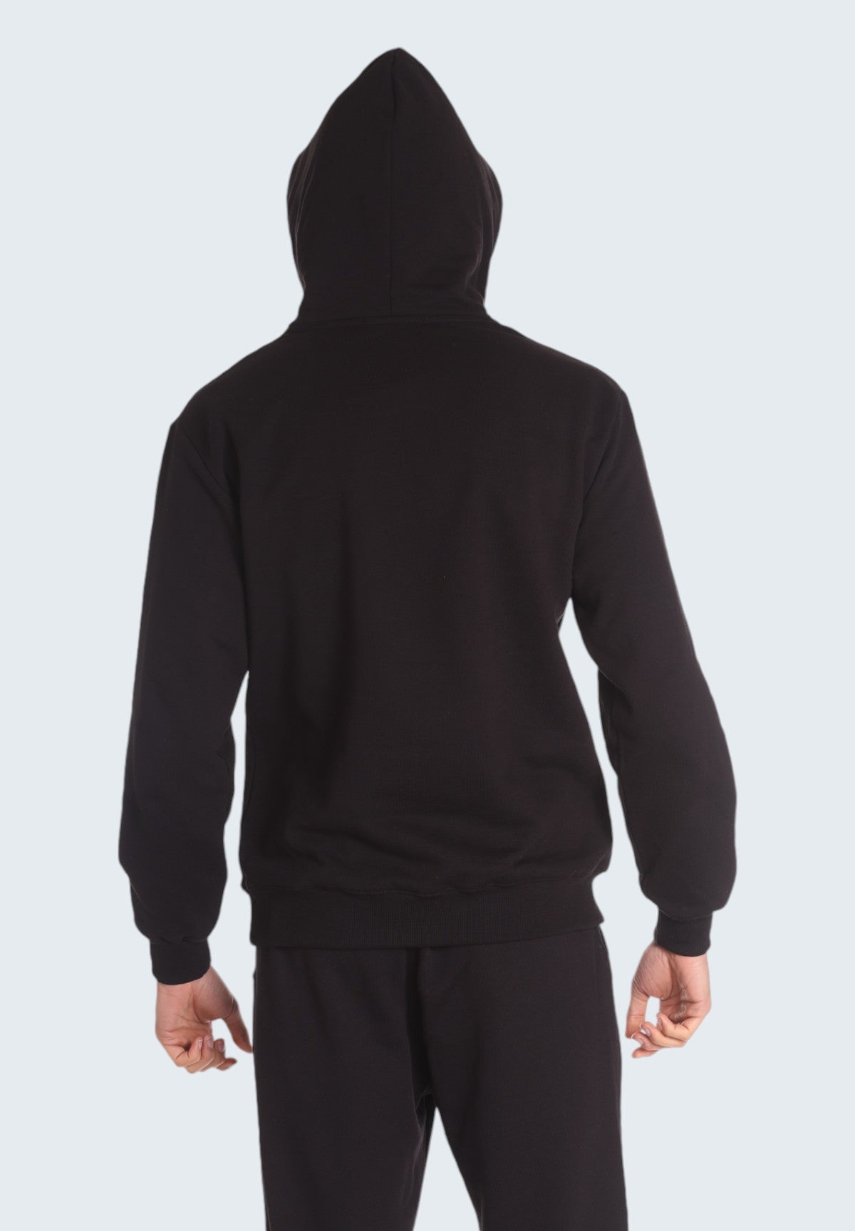 Felpa Pullover con Cappuccio FW24216 Nero