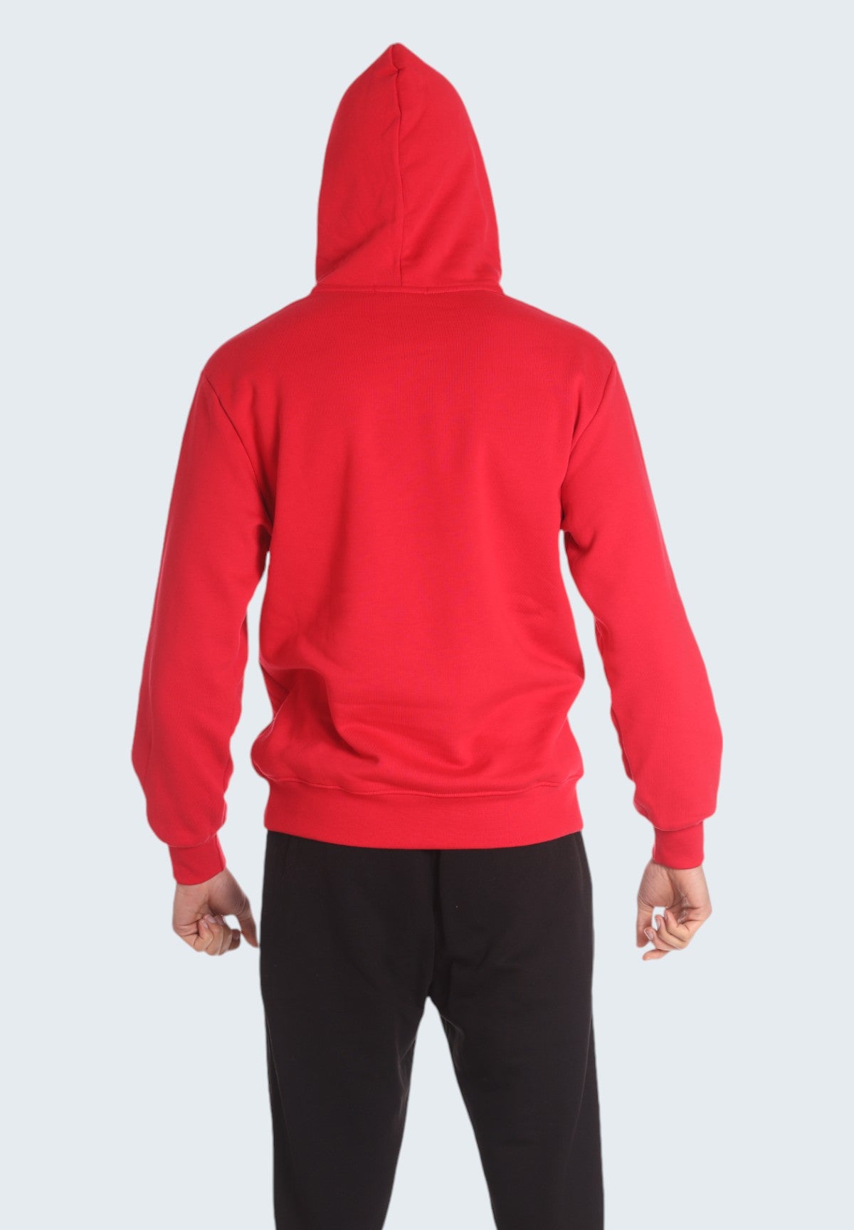 Felpa Pullover con Cappuccio FW24216 Rosso