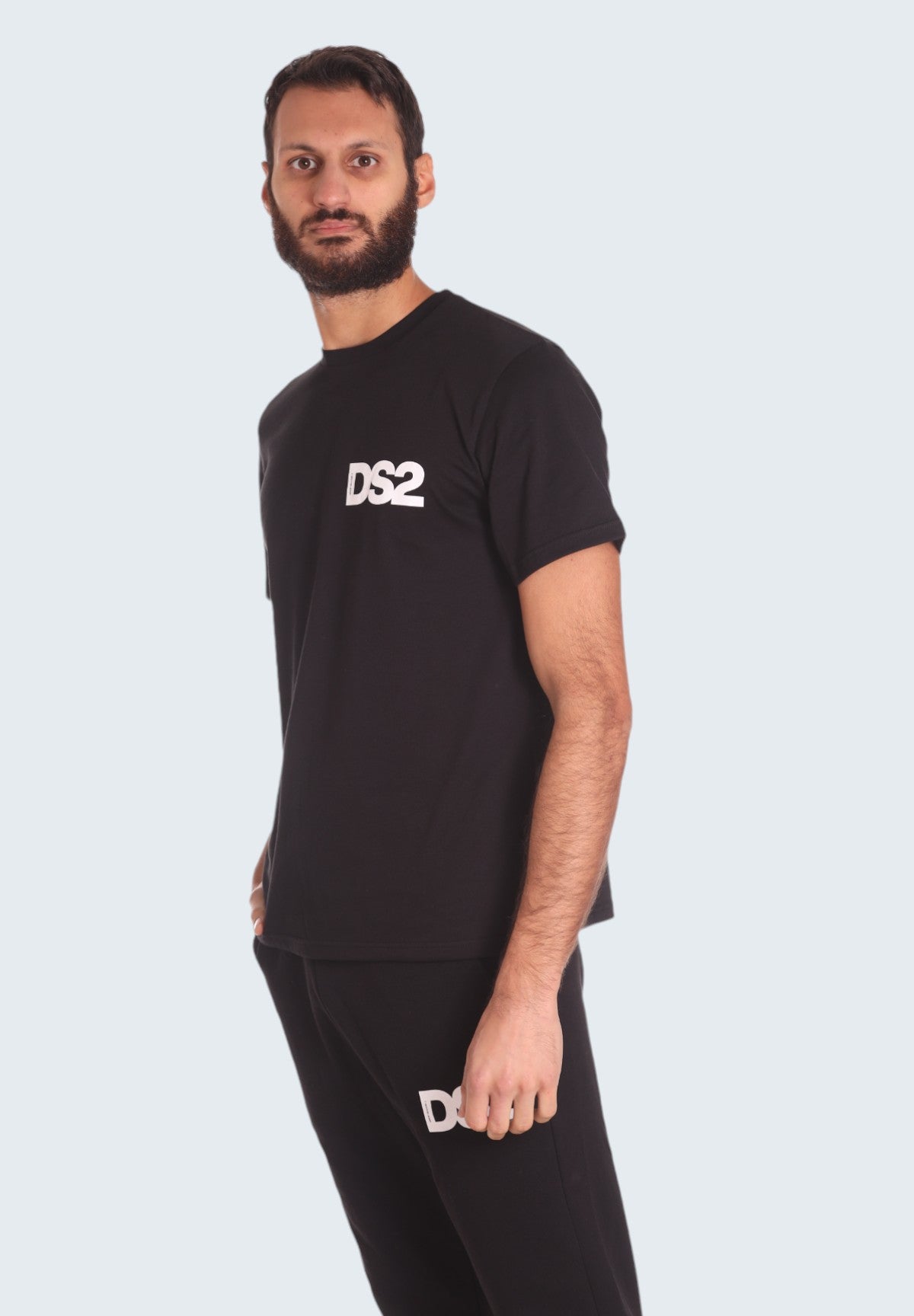 T-shirt con Stampa FW24217 Nero