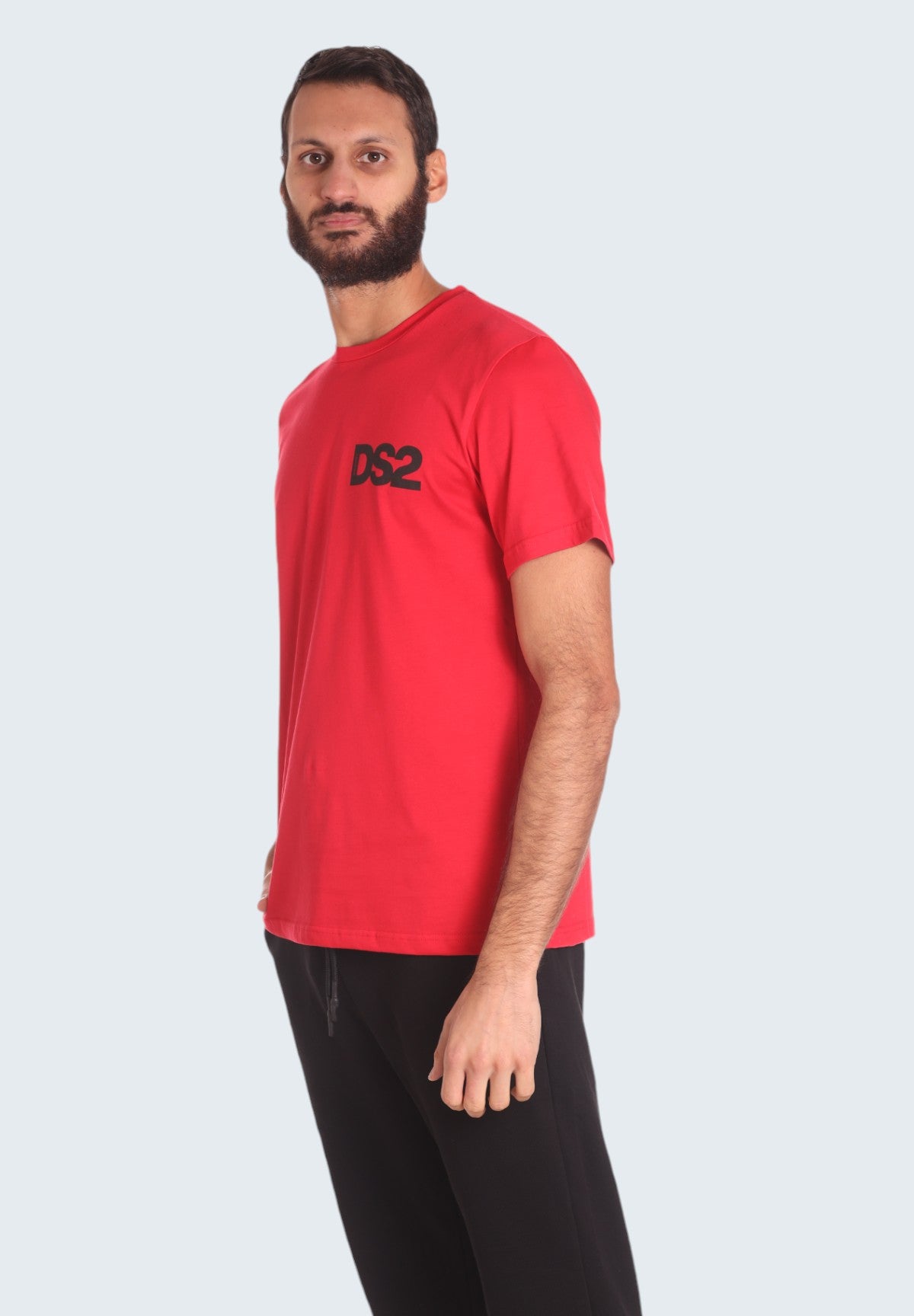 T-shirt con Stampa FW24217 Rosso