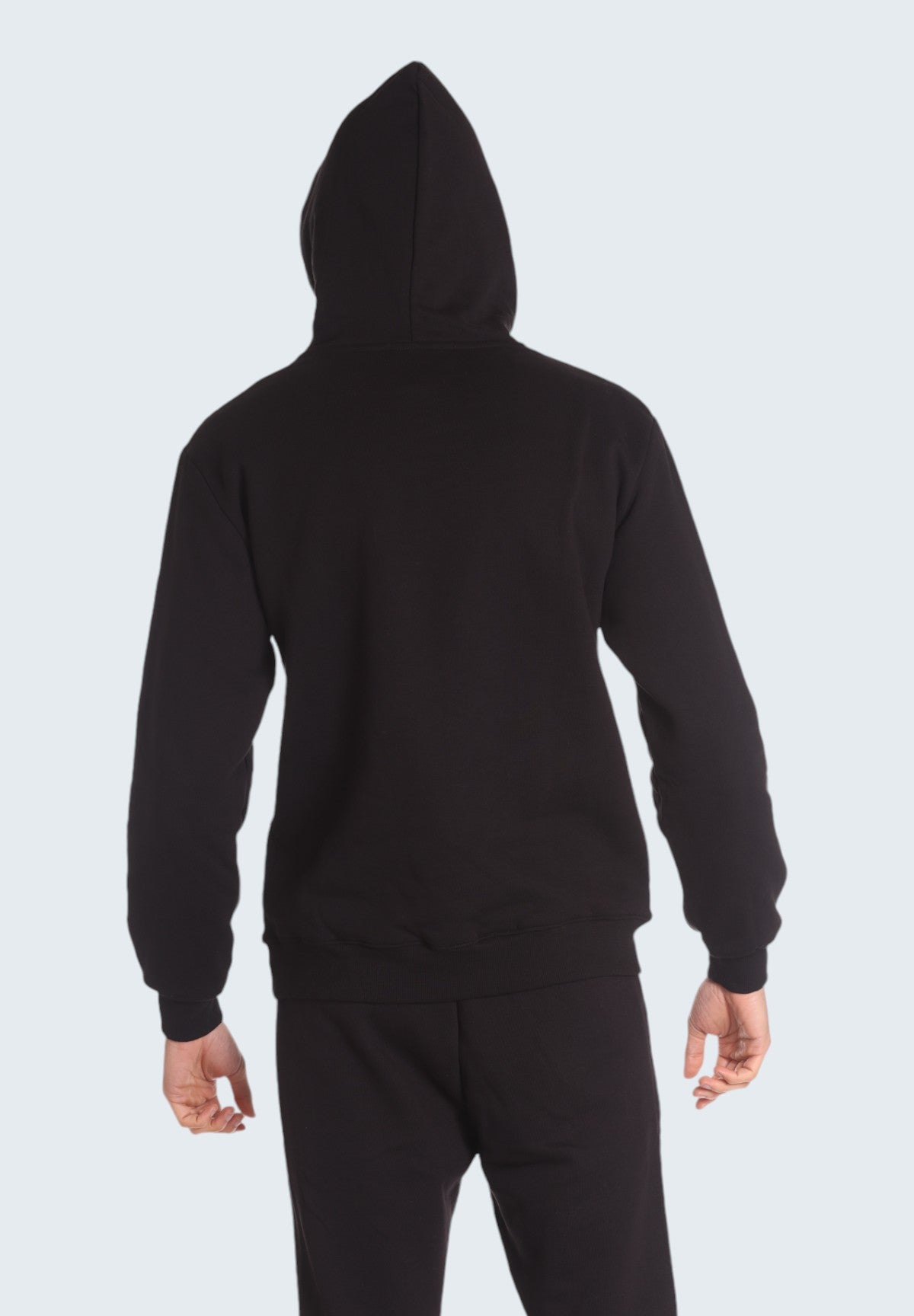 Felpa Pullover con Cappuccio FW24222 Nero