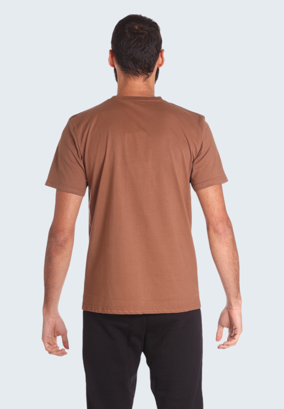 T-shirt con Stampa FW24223 Marrone