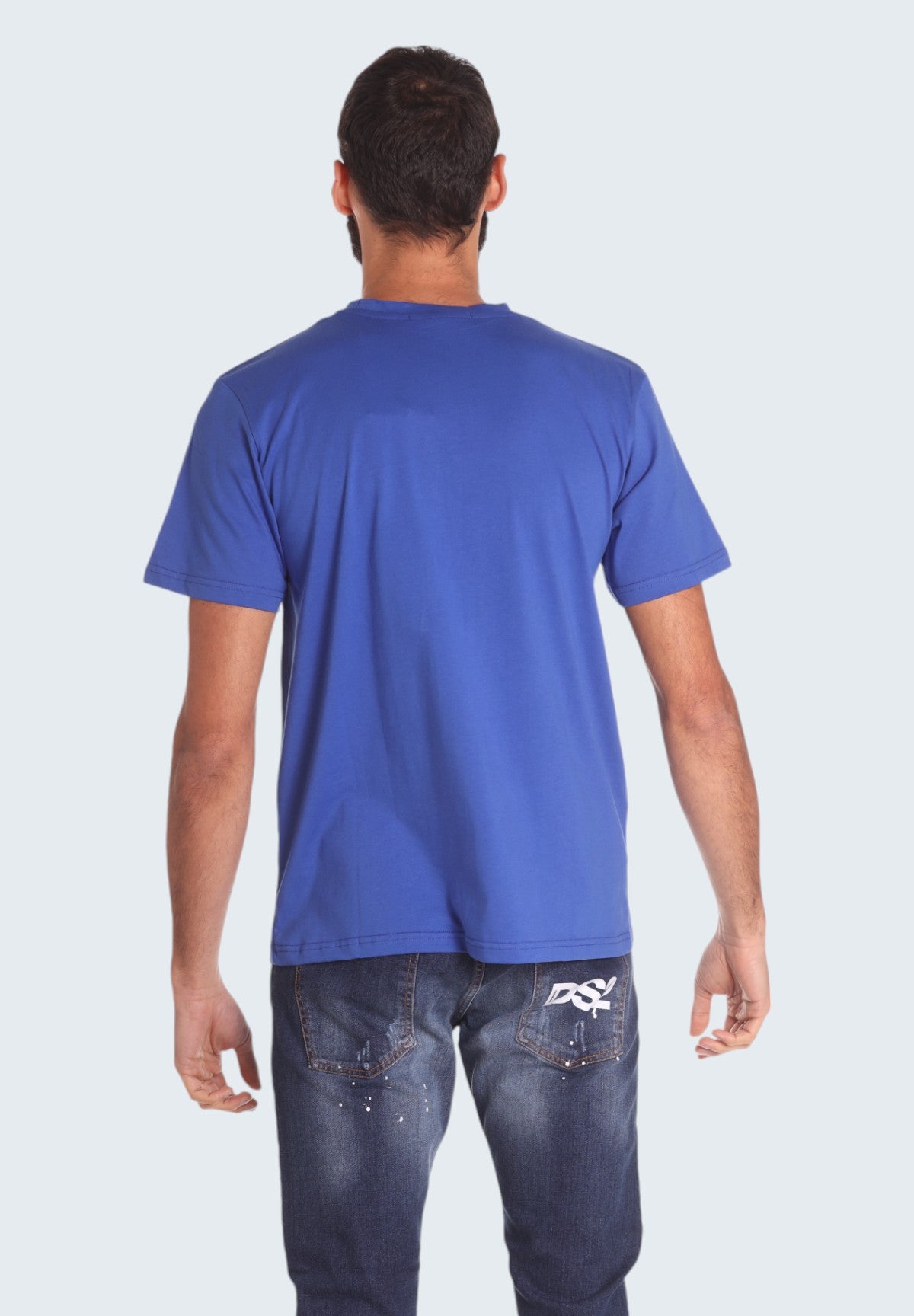 T-shirt con Stampa FW24235 Royal