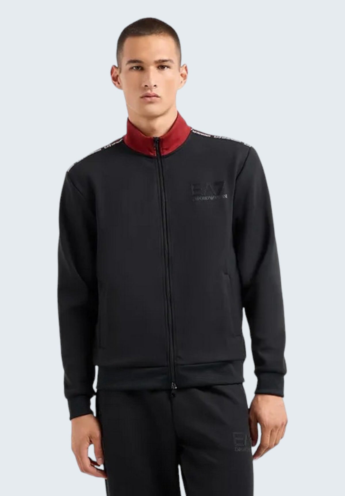 Felpa Full-Zip 6DPM04 Black