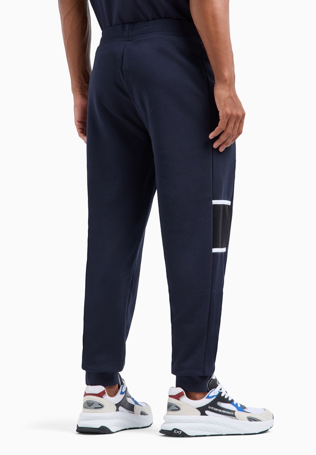 Pantaloni Tuta Pantaloni jogger Athletic Colour Block 6DPP92 Armani Blue