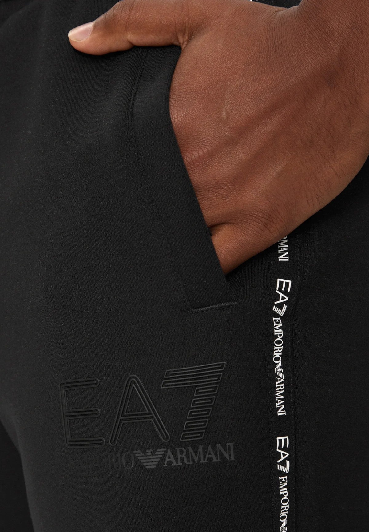 Pantaloni Tuta Pantaloni Logo Series 6DPP95 Black