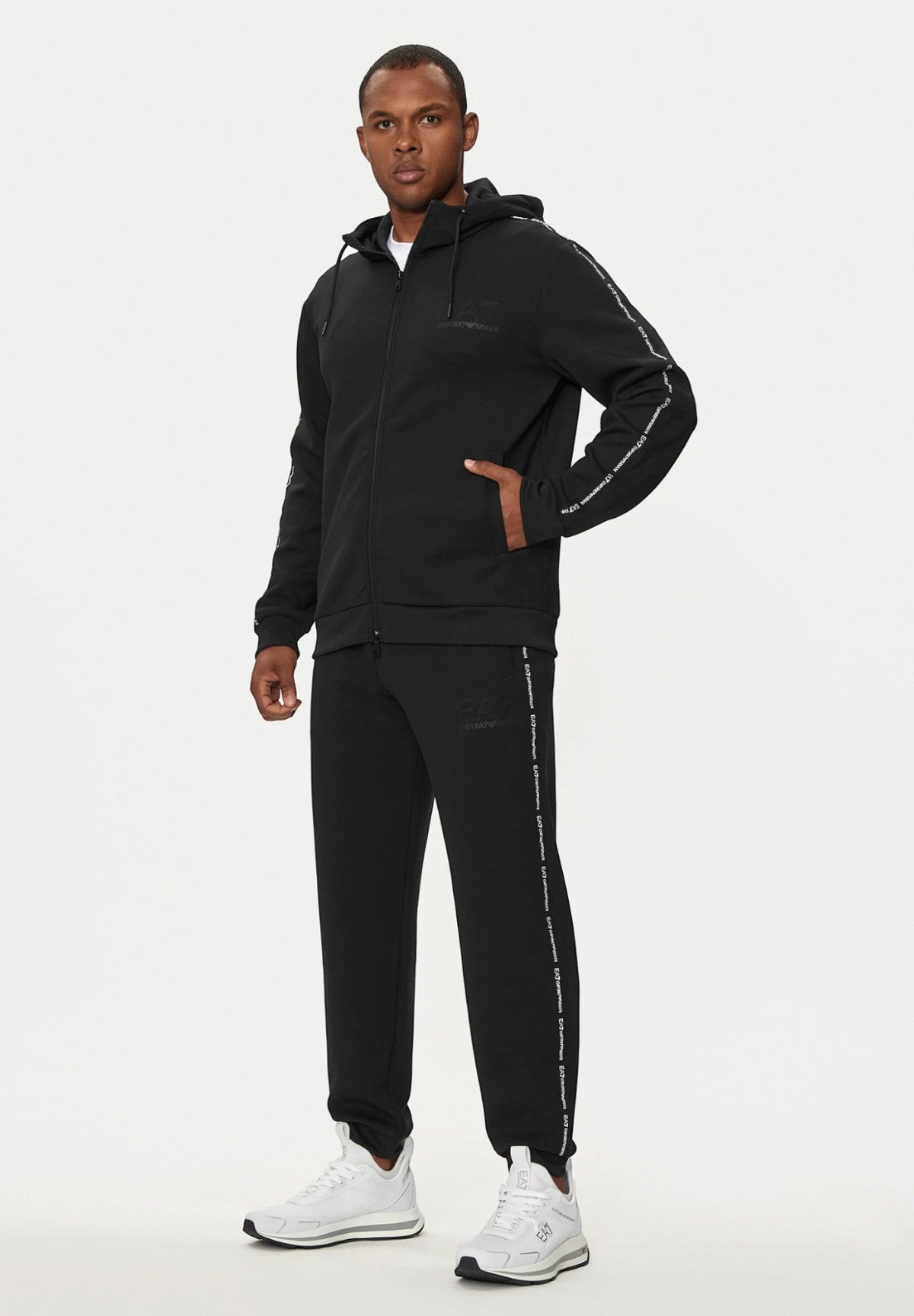 Pantaloni Tuta Pantaloni Logo Series 6DPP95 Black