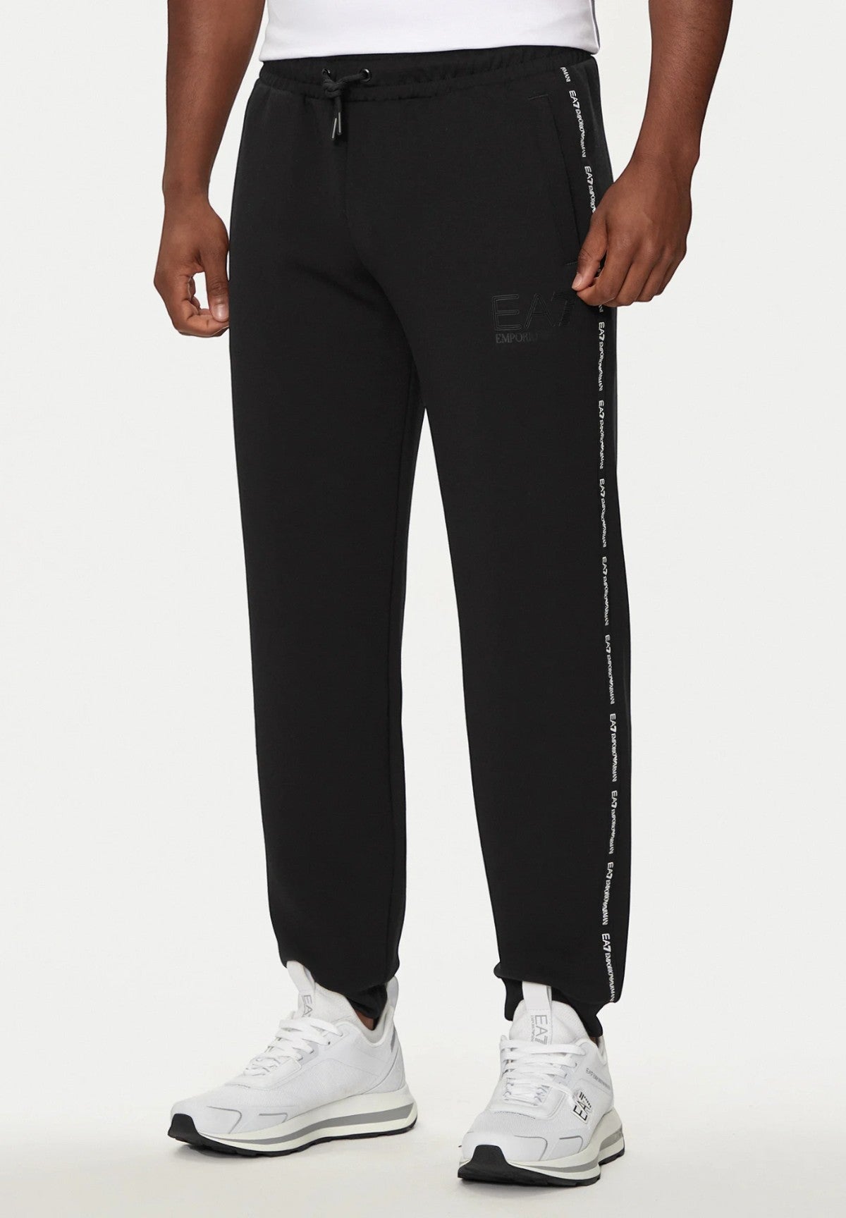 Pantaloni Tuta Pantaloni Logo Series 6DPP95 Black