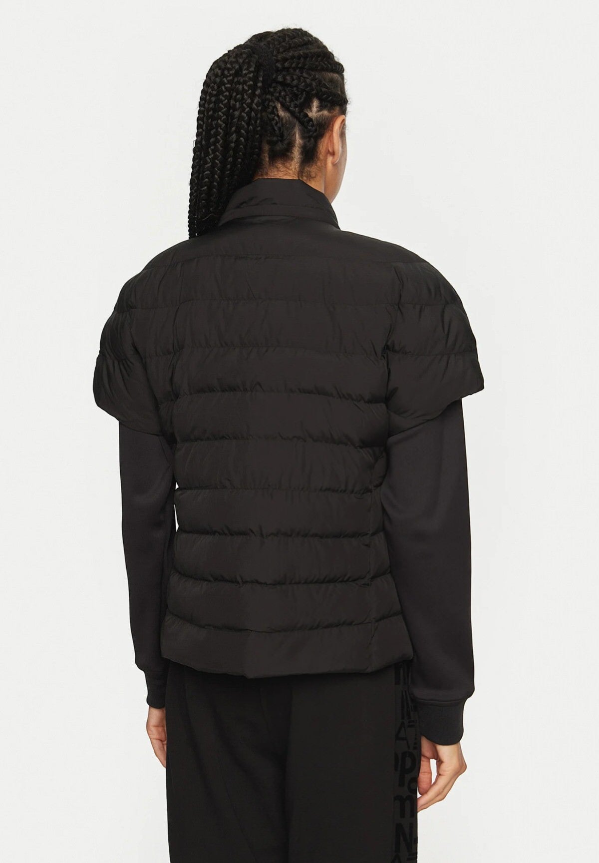 Giubbotto Recycled Hooded Puff K10k113908 Ck Black