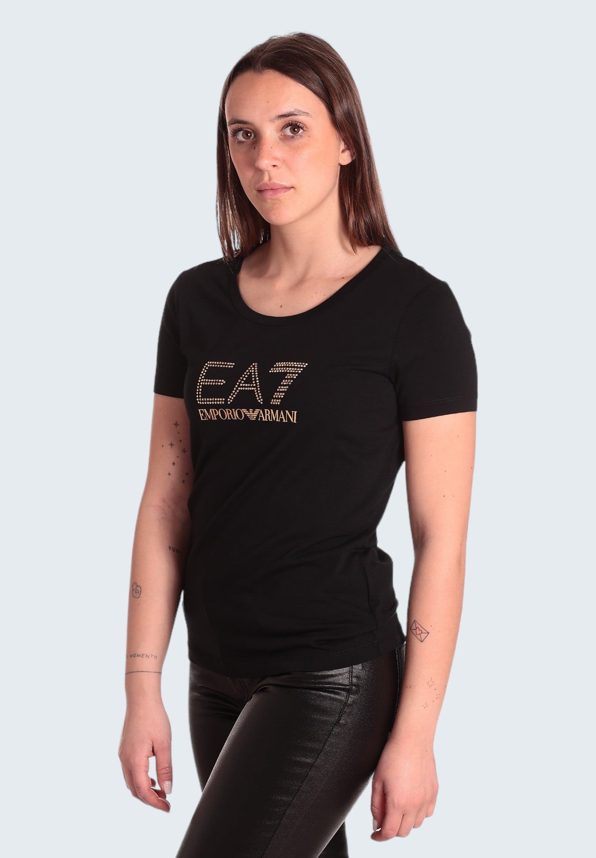 T-shirt con Stampa 8NTT67 Black