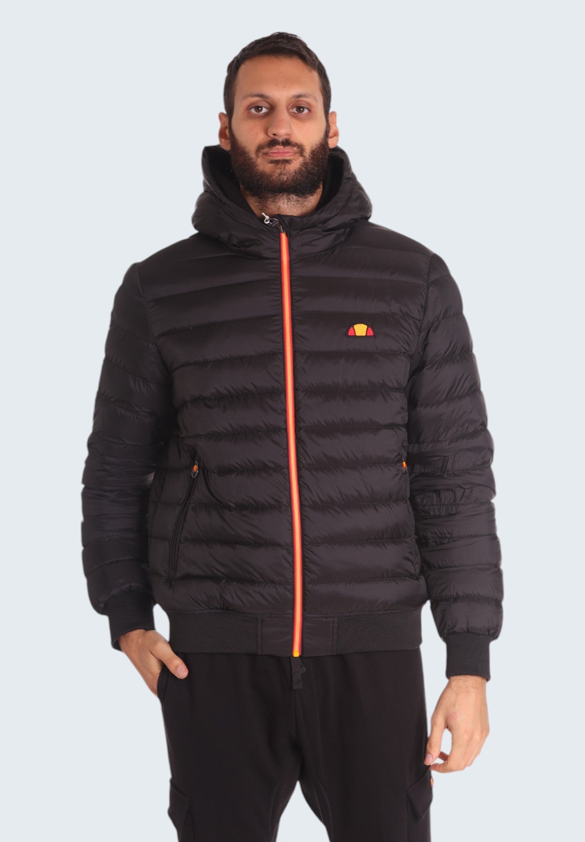 Piumino Leggero Down Jacket EHM111W24 Black