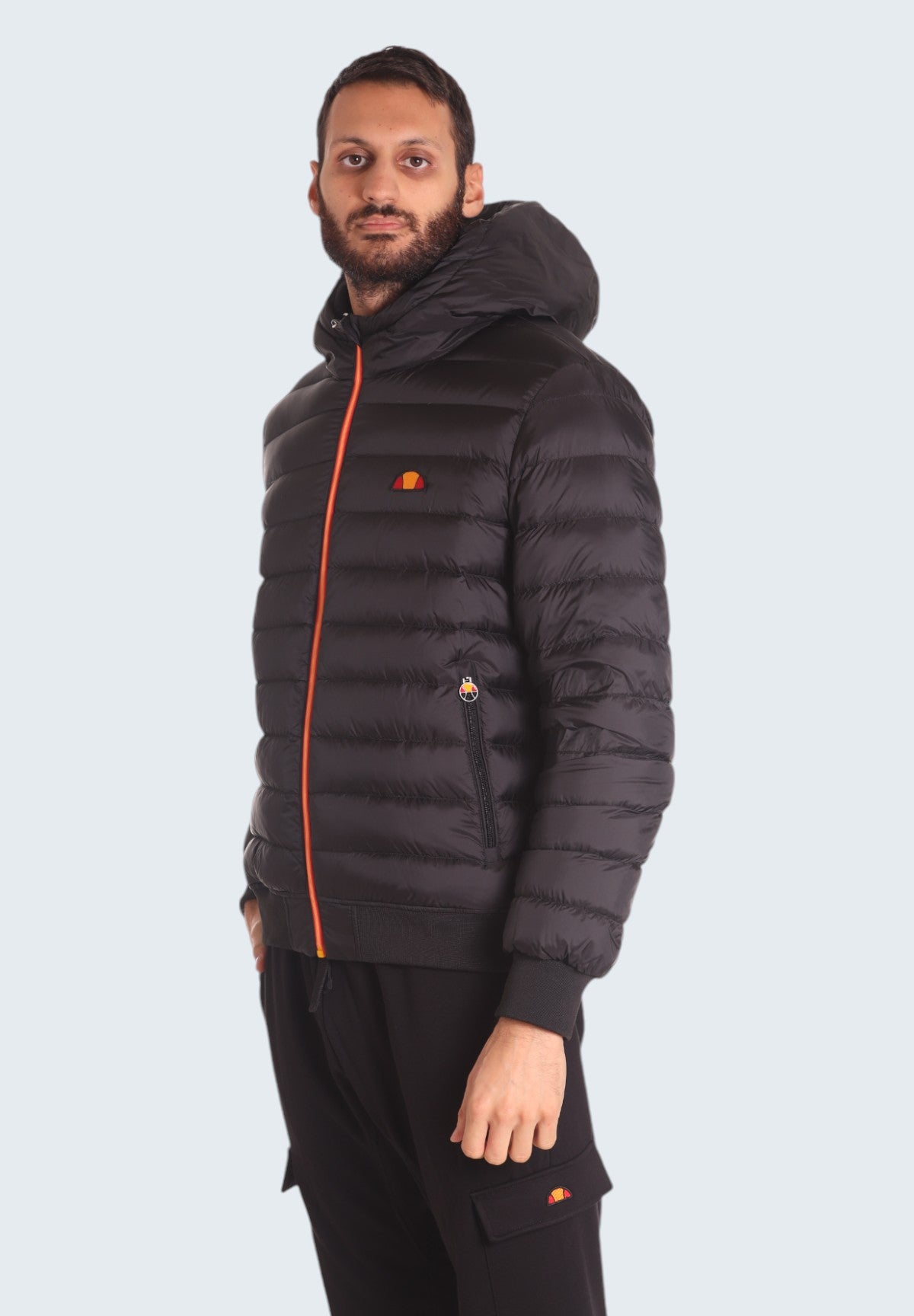 Piumino Leggero Down Jacket EHM111W24 Black