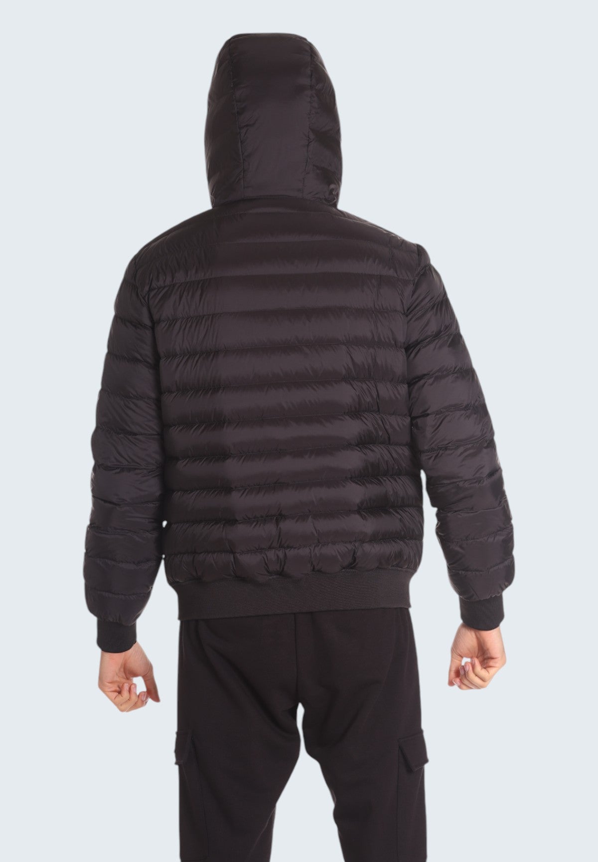 Piumino Leggero Down Jacket EHM111W24 Black