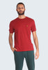 Ellesse T-shirt a Maniche Corte Patch Logo EHM200W24 Sun Dried Tomato