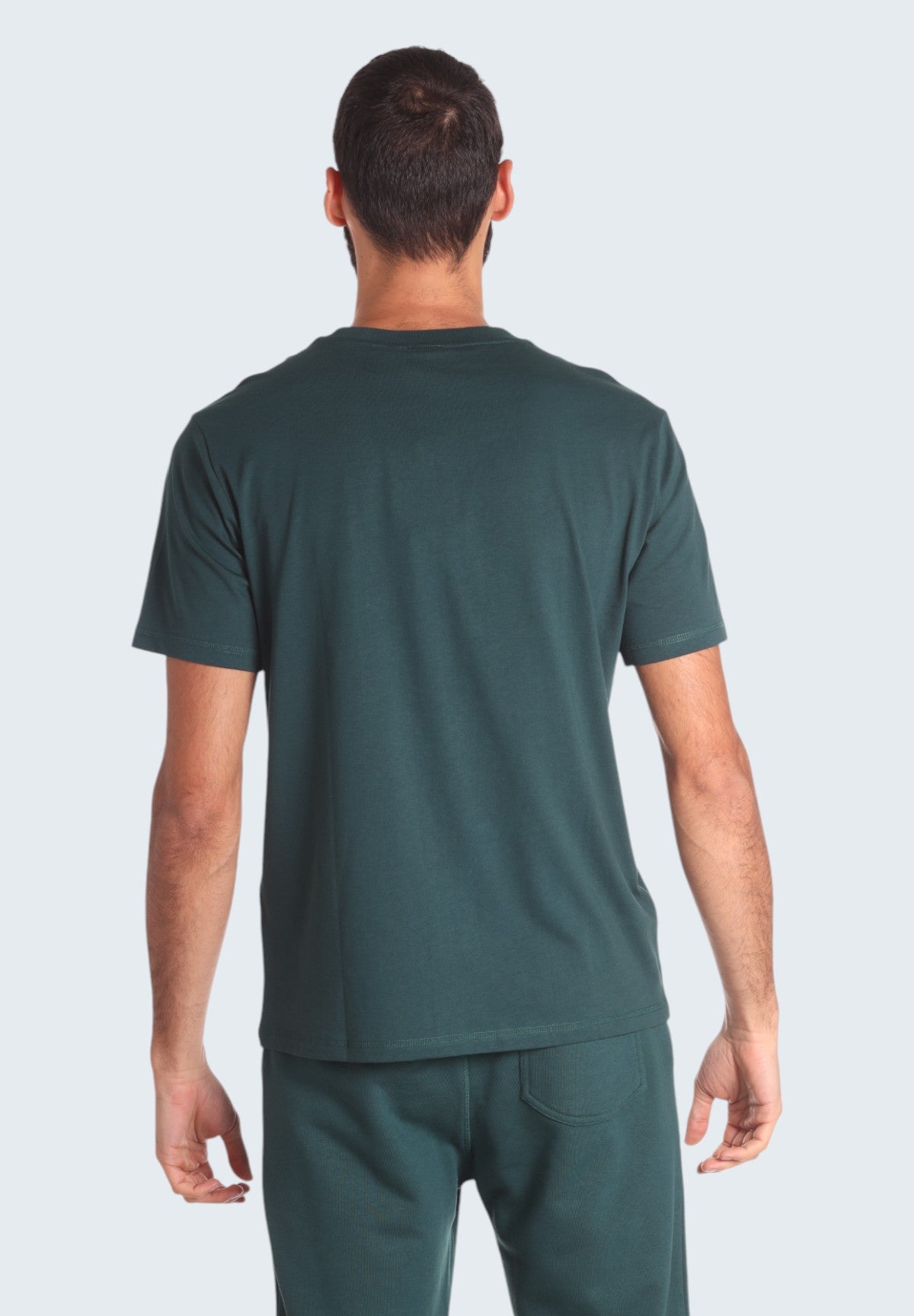 T-shirt a Maniche Corte Patch Logo EHM200W24 Ponderosa Pine